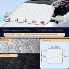 Car Front Windshield Snow Cover Anti Frost Anti Freeze Sunshade Winter Snow Bloc