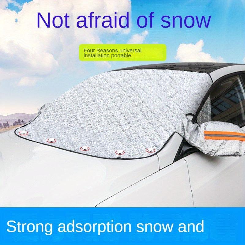 Car Front Windshield Snow Cover Anti Frost Anti Freeze Sunshade Winter Snow Bloc