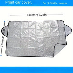 Car Front Windshield Snow Cover Anti Frost Anti Freeze Sunshade Winter Snow Bloc