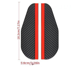 2pcs Carbon Fiber Rear View Mirror Rain Screen