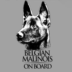 Belgian Malinois Vinyl Decal Sticker For Window Mechelaar Shepherd Dog