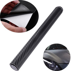 3D Carbon Fiber Vinyl Wrap 30cmx127cm Automotive Film Car Stickers