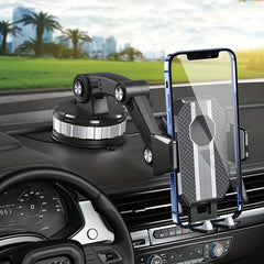 360 Retractable Car Phone Holder Shockproof Mobile Stand