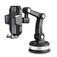 360 Retractable Car Phone Holder Shockproof Mobile Stand