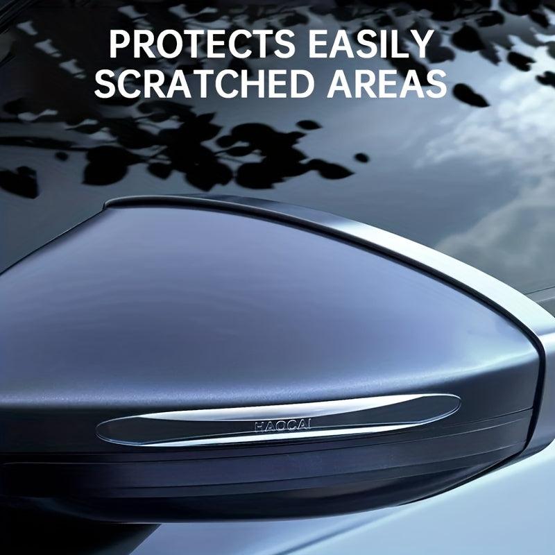 4pcs Car Anti-collision Strip Door Protection Transparent Decoration