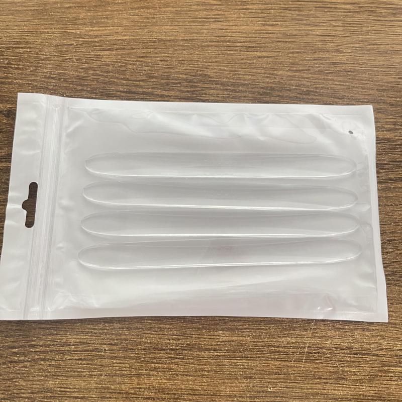 4pcs Car Anti-collision Strip Door Protection Transparent Decoration