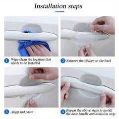 Car Door Handle Protective Film Scratch Protector Sticker