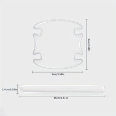 Car Door Handle Protective Film Scratch Protector Sticker
