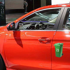 Waterproof Vinyl Car Stickers for Trash Can Door Numbers