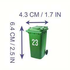 Waterproof Vinyl Car Stickers for Trash Can Door Numbers