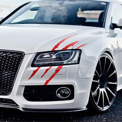 1pc Reflective Monster Claw Scratch Stripe Headlight Decal Car Stickers