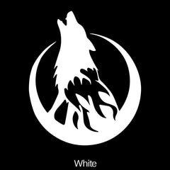 Moon & Wolf Car Stickers - Unique Style for Your Vehicle