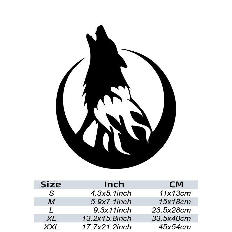 Moon & Wolf Car Stickers - Unique Style for Your Vehicle