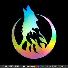 Moon & Wolf Car Stickers - Unique Style for Your Vehicle