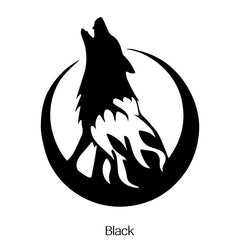 Moon & Wolf Car Stickers - Unique Style for Your Vehicle