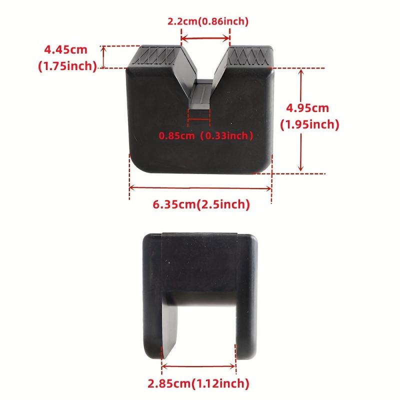 Rubber Pads for Car Lift Jack Stand Floor Jack Pad Adapters