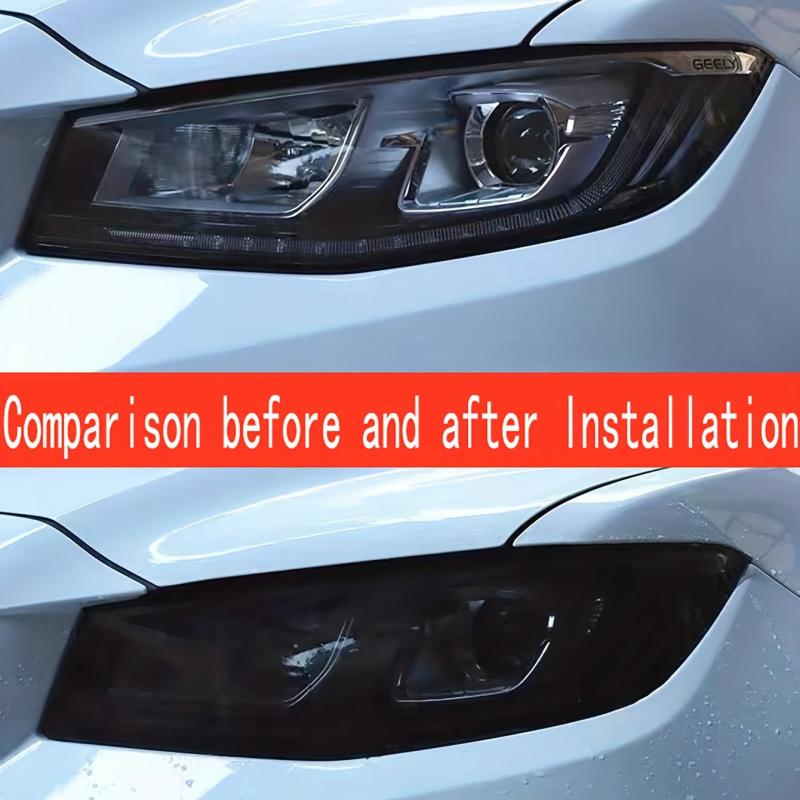 TPU Headlight Protector Repair Scratch Car Light Film Anti Scratch
