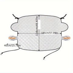 Windshield Magnetic Snow Cover Protective Outdoor Frost Sun Protection