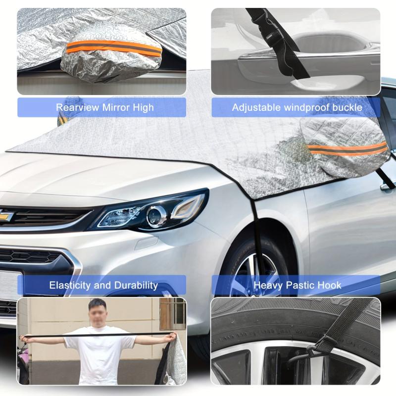 Windshield Magnetic Snow Cover Protective Outdoor Frost Sun Protection
