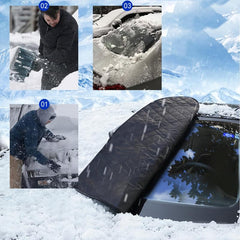 Windshield Magnetic Snow Cover Protective Outdoor Frost Sun Protection