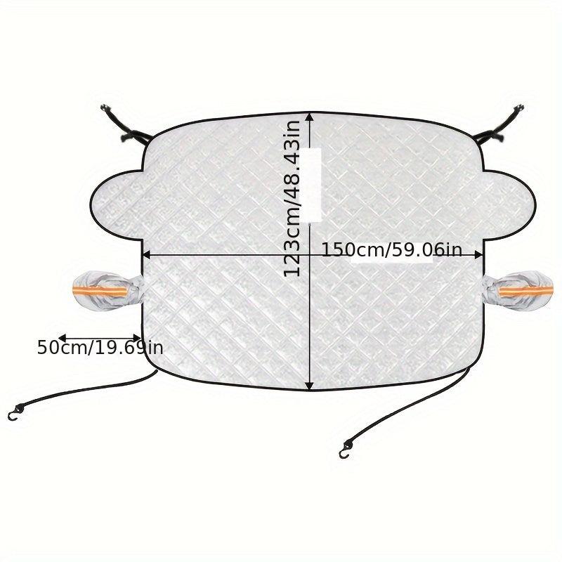 Windshield Magnetic Snow Cover Protective Outdoor Frost Sun Protection