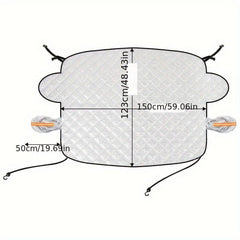 Windshield Magnetic Snow Cover Protective Outdoor Frost Sun Protection