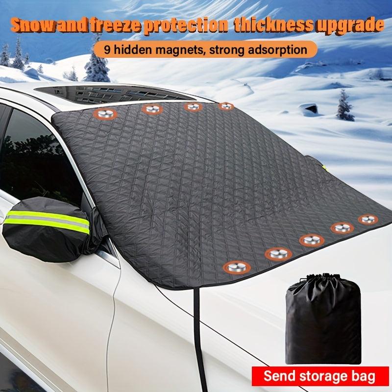Car Snow Cover Sunblock Heat Insulation for Winter