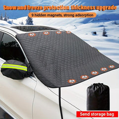 Car Snow Cover Sunblock Heat Insulation for Winter