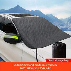 Car Snow Cover Sunblock Heat Insulation for Winter