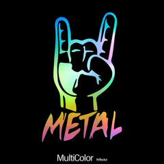 Rugby Metal Truck Rock On Car Stickers Personality Car Styling