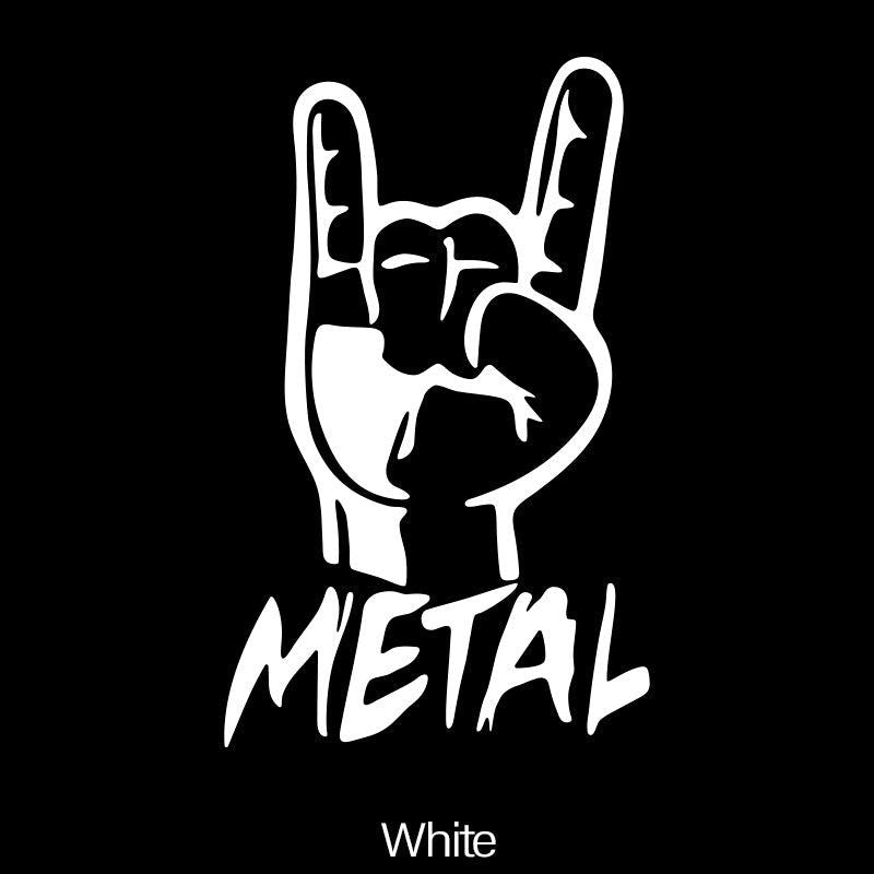 Rugby Metal Truck Rock On Car Stickers Personality Car Styling