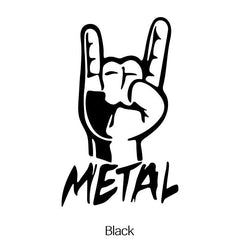 Rugby Metal Truck Rock On Car Stickers Personality Car Styling