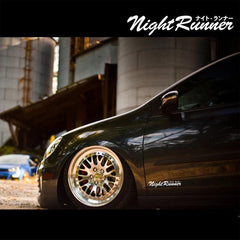 Night Runner HellaFlush Style Racing Windshield Decal Reflective Sticker