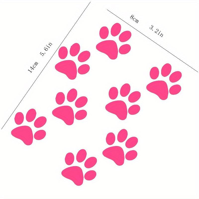 Cat Paw Print Car Stickers Scratch Stickers Cat Dog Paw Print Stickers