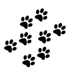 Cat Paw Print Car Stickers Scratch Stickers Cat Dog Paw Print Stickers