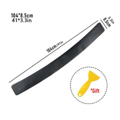 Car Trunk Guard Plate Sticker Carbon Fiber Film