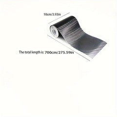 5D Carbon Fiber Anti Step Sticker for Car Doors & Mirrors