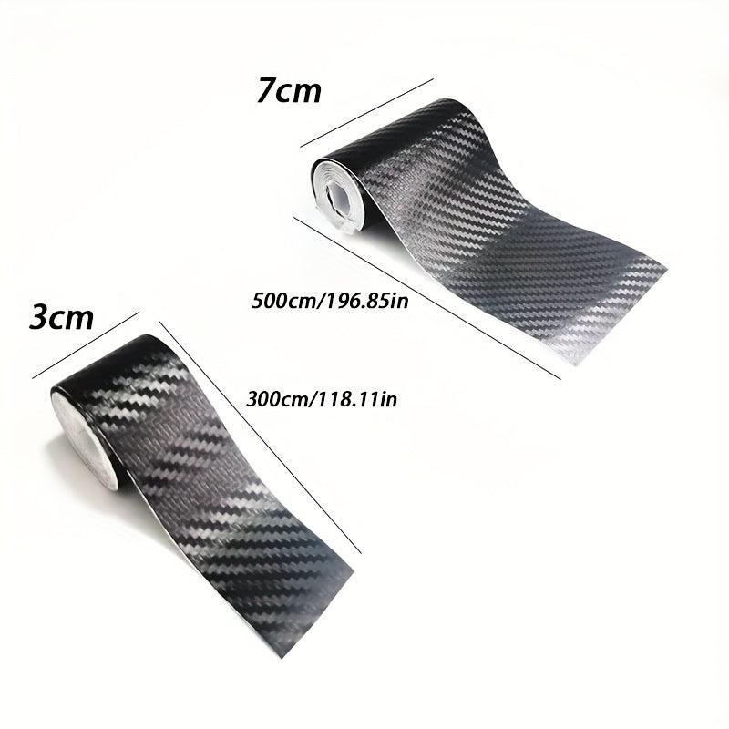 5D Carbon Fiber Anti Step Sticker for Car Doors & Mirrors