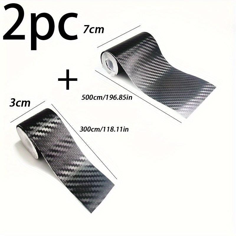 5D Carbon Fiber Anti Step Sticker for Car Doors & Mirrors