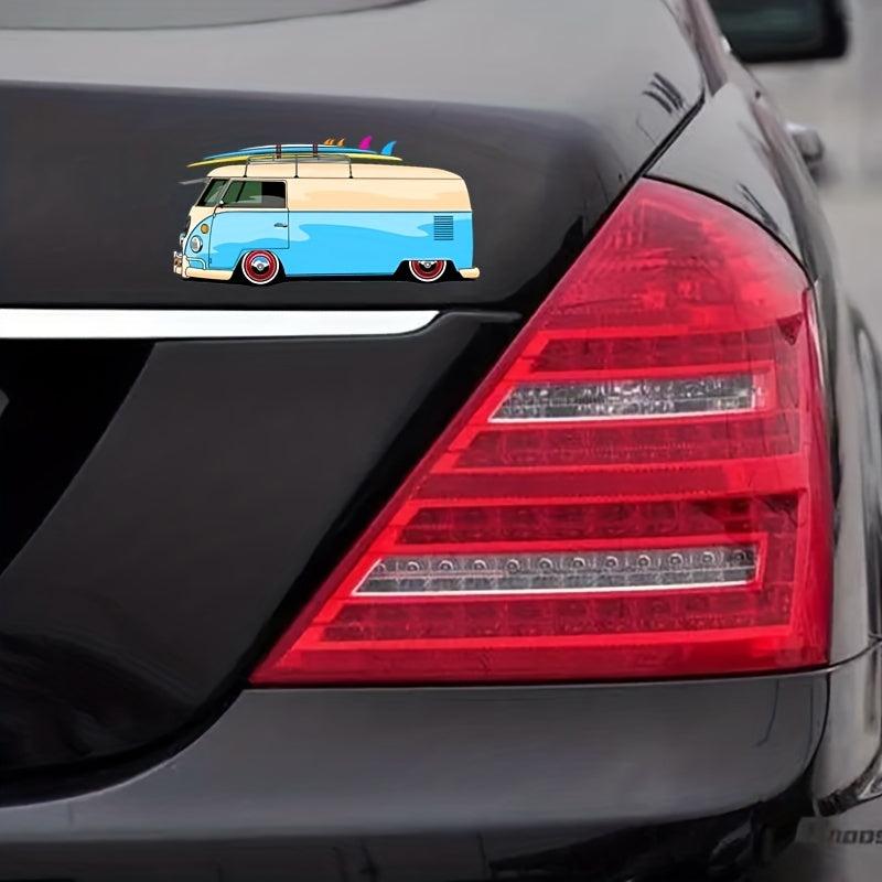 Surf Van Vinyl Car Stickers Graffiti Windshield Bumper Decal
