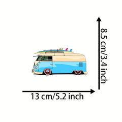 Surf Van Vinyl Car Stickers Graffiti Windshield Bumper Decal