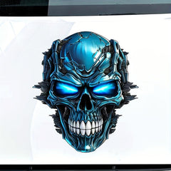 Heavy Metal Skull Sticker Car Decal Waterproof Computer Sticker