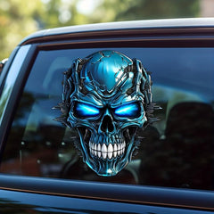 Heavy Metal Skull Sticker Car Decal Waterproof Computer Sticker