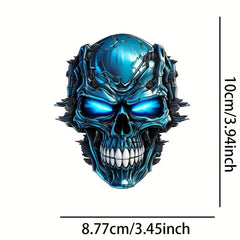 Heavy Metal Skull Sticker Car Decal Waterproof Computer Sticker