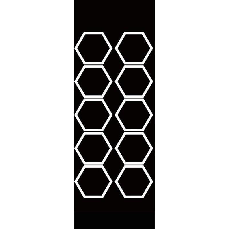 10pcs Honeycomb JDM Car Sticker Windshield Banner Night Run Vinyl Decals