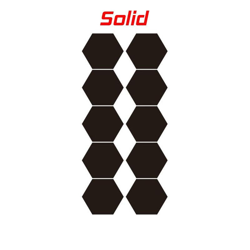10pcs Honeycomb JDM Car Sticker Windshield Banner Night Run Vinyl Decals