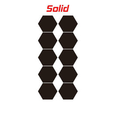 10pcs Honeycomb JDM Car Sticker Windshield Banner Night Run Vinyl Decals