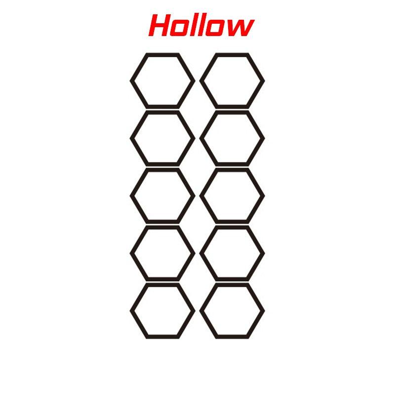10pcs Honeycomb JDM Car Sticker Windshield Banner Night Run Vinyl Decals