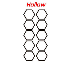 10pcs Honeycomb JDM Car Sticker Windshield Banner Night Run Vinyl Decals