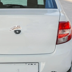 History Nerd's Goose Feather Car Stickers